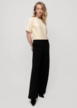 Vanilia Struc Pantalon<Vrouw Basics