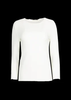 Vanilia Struc Top Longsleeve<Vrouw Basics