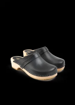 Vanilia Swedish Hasbeens Leren Klompen<Vrouw Schoenen