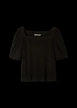 Vanilia Top Met Vierkante Hals<Vrouw Basics