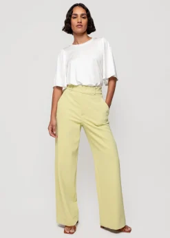 Vanilia Top Met Wijde Mouwen<Vrouw Tops