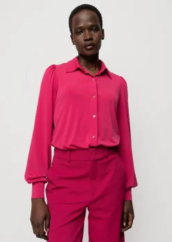 Vanilia Tricot Blouse Met Luxe Knopen<Vrouw Basics