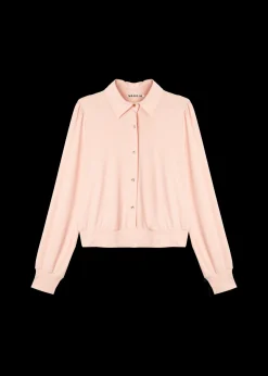 Vanilia Tricot Blouse Met Luxe Knopen<Vrouw Basics