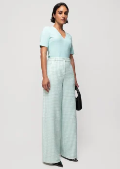 Vanilia Tricot Boucle Broek<Vrouw Broeken