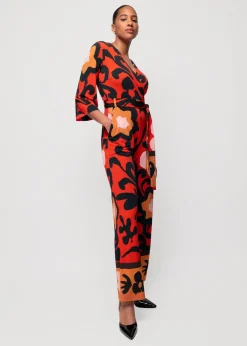 Vanilia Tricot Jumpsuit Met Bloemenprint<Vrouw Jumpsuits