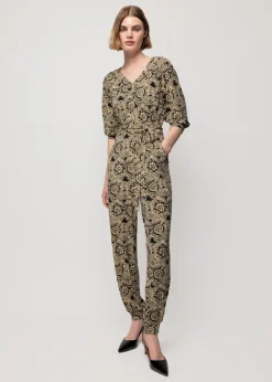 Vanilia Tricot Jumpsuit Met Ikat Print<Vrouw Jumpsuits