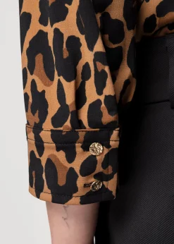 Vanilia Tricot Leopard Polo<Vrouw Blouses