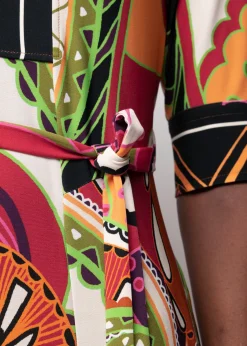 Vanilia Tricot Maxi-Jurk Met Print<Vrouw Jurken