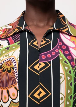 Vanilia Tricot Maxi-Jurk Met Print<Vrouw Jurken