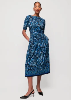 Vanilia Tricot Rok Met Bloemen<Vrouw Rokken