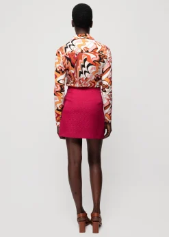 Vanilia Tricot Swirl Blouse<Vrouw Blouses