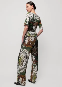 Vanilia Tricot Swirl Top Met Boothals<Vrouw Two-Pieces