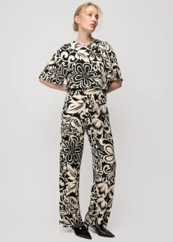 Vanilia Tricot Top Met Bloemenprint<Vrouw Two-Pieces