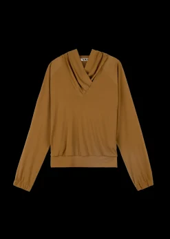 Vanilia Tricot Top Met Capuchon<Vrouw Two-Pieces