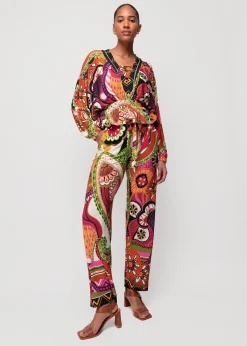 Vanilia Tricot Top Met Print<Vrouw Two-Pieces