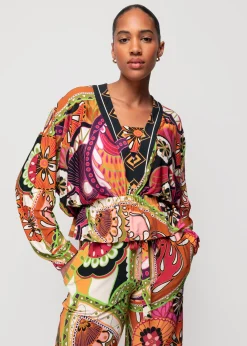 Vanilia Tricot Top Met Print<Vrouw Two-Pieces