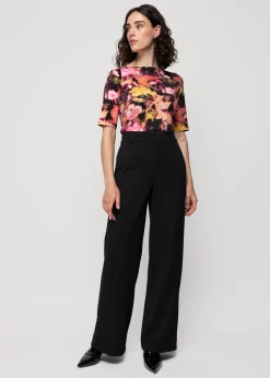 Vanilia Tricot Top Met Print<Vrouw Tops