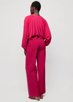 Vanilia Tricot Top Met V-Hals<Vrouw Blouses