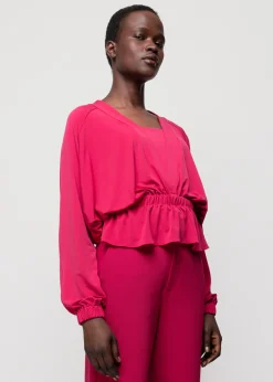 Vanilia Tricot Top Met V-Hals<Vrouw Blouses