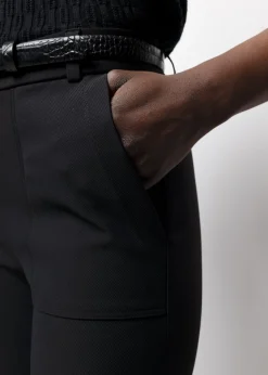 Vanilia Twill Broek Flared<Vrouw Basics