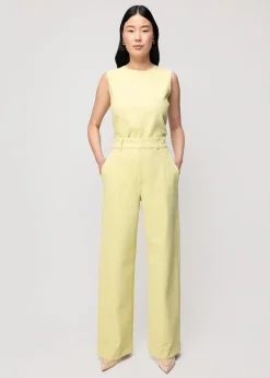 Vanilia Twill Mouwloze Top<Vrouw Tops