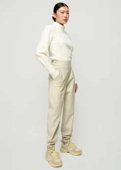 Vanilia Vegan Leren Jogger<Vrouw Broeken