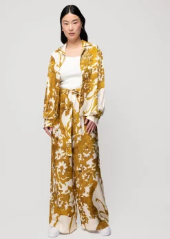 Vanilia Viscose Blouse Met Bloemen<Vrouw Two-Pieces