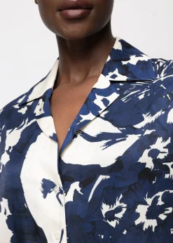 Vanilia Viscose Blouse Met Bloemen<Vrouw Two-Pieces