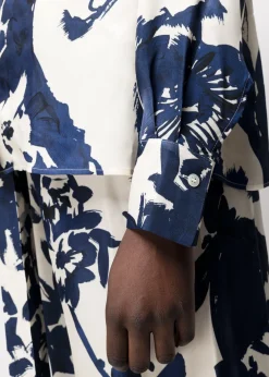 Vanilia Viscose Blouse Met Bloemen<Vrouw Two-Pieces