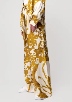 Vanilia Viscose Broek Met Bloemen<Vrouw Two-Pieces