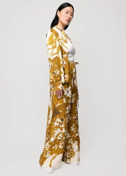 Vanilia Viscose Broek Met Bloemen<Vrouw Two-Pieces