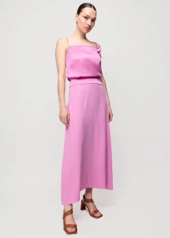 Vanilia Viscose Midi Rok<Vrouw Two-Pieces
