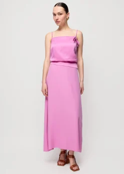 Vanilia Viscose Midi Rok<Vrouw Two-Pieces