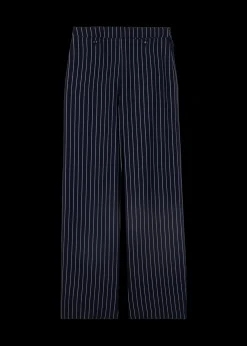Vanilia Viscose Pantalon Pin Stripe<Vrouw Broeken