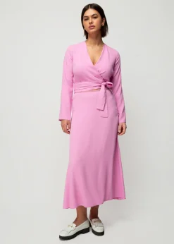 Vanilia Viscose Wrap Top<Vrouw Two-Pieces