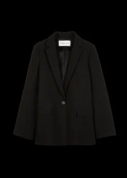 Vanilia Wafel Structuur Blazer<Vrouw Basics