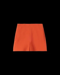 Vanilia Wafel Structuur Short<Vrouw Shorts