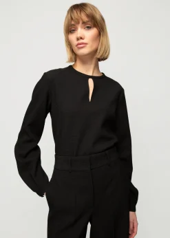 Vanilia Wafel Structuur Top<Vrouw Basics