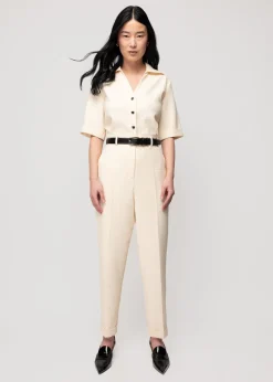 Vanilia Wafelstructuur Jumpsuit<Vrouw Basics