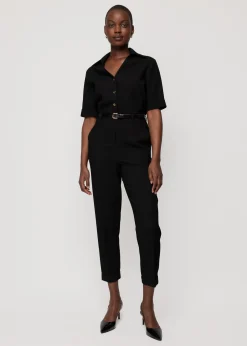 Vanilia Wafelstructuur Jumpsuit<Vrouw Basics