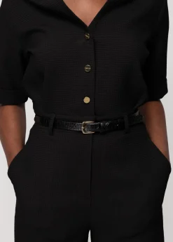 Vanilia Wafelstructuur Jumpsuit<Vrouw Basics